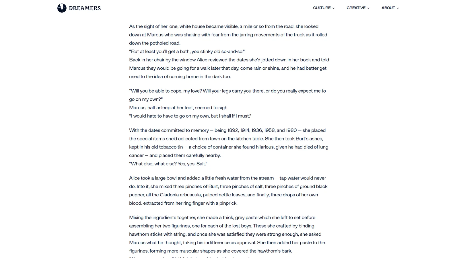 Dreamers Zine screenshot 4
