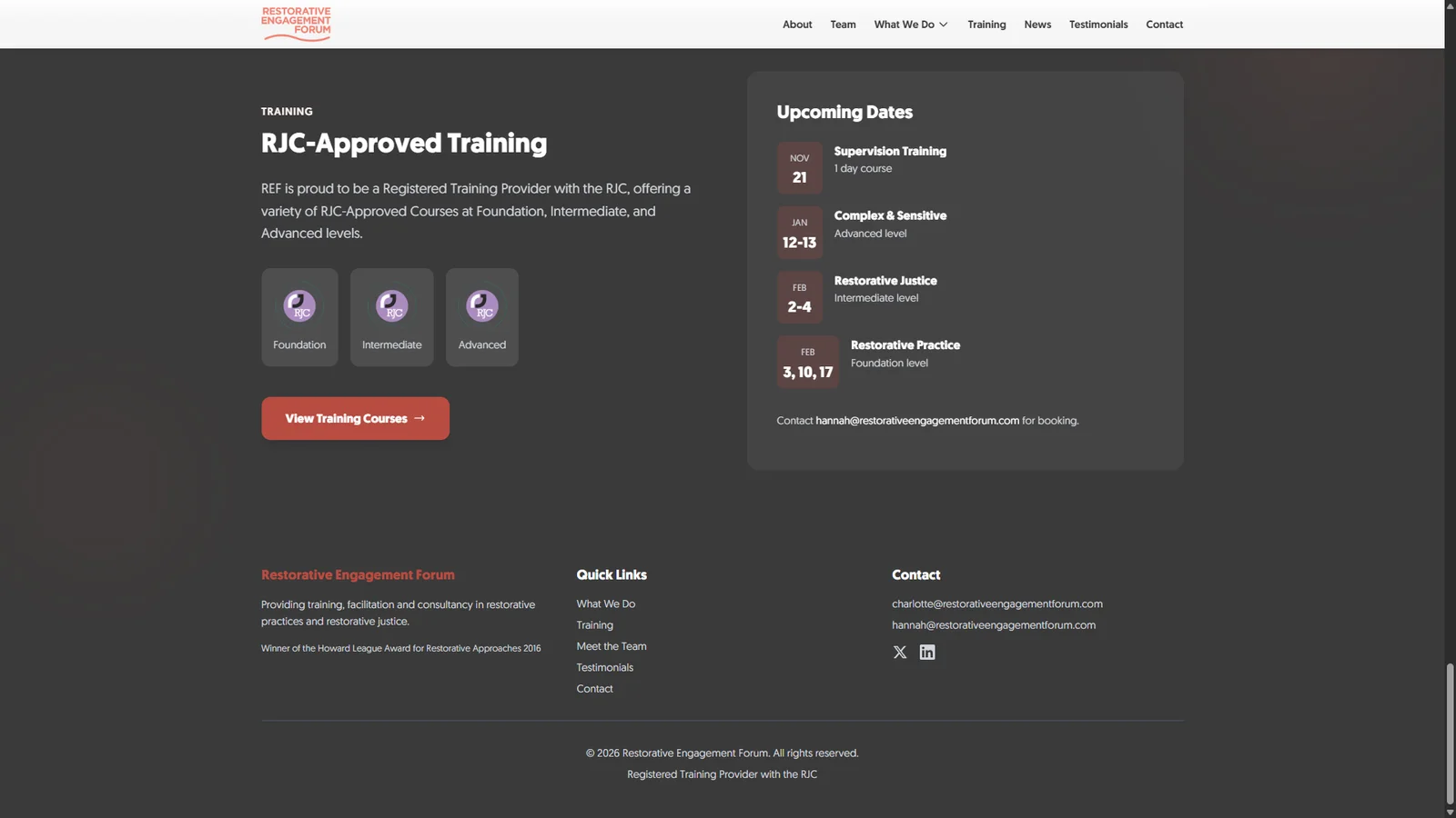 Restorative Engagement Forum screenshot 8