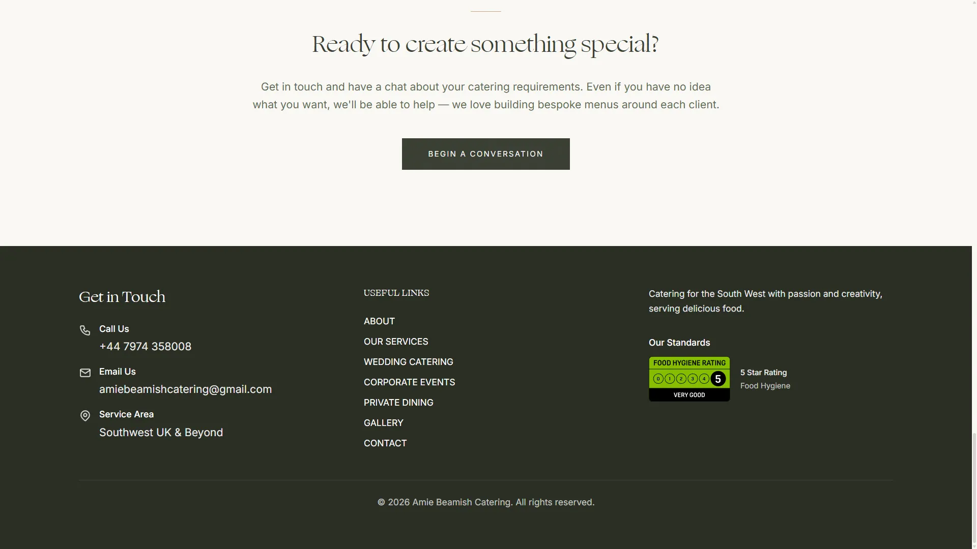 Amie Beamish Catering screenshot 4
