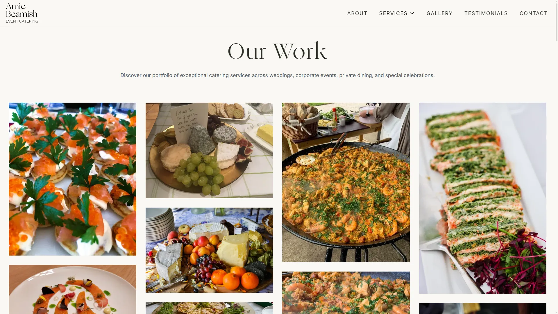 Amie Beamish Catering screenshot 2