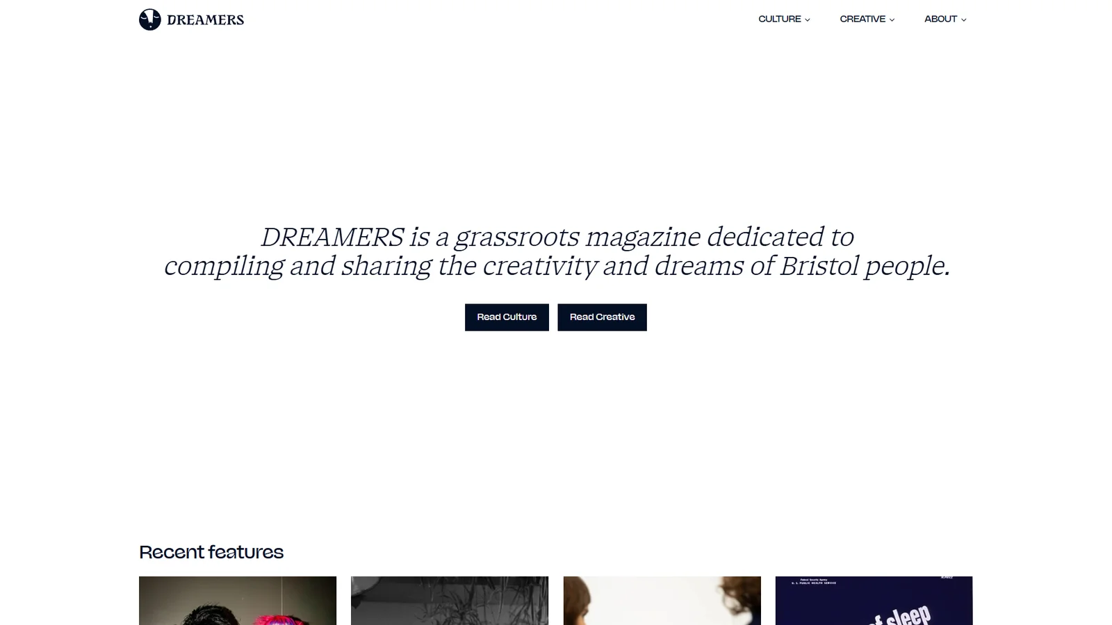 Dreamers Zine screenshot 1