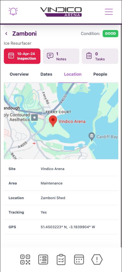 Location Of Assets